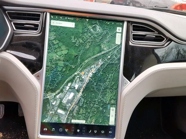 5YJSA1H24FFP74327 - 2015 TESLA MODEL S 85 BLACK photo 9