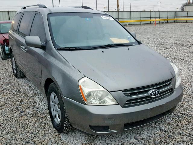 KNDMG4C36A6337684 - 2010 KIA SEDONA LX GRAY photo 1