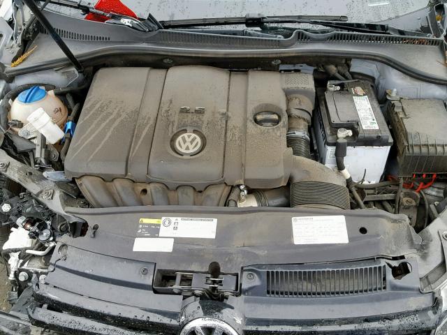 WVWDB7AJXDW122847 - 2013 VOLKSWAGEN GOLF SILVER photo 7