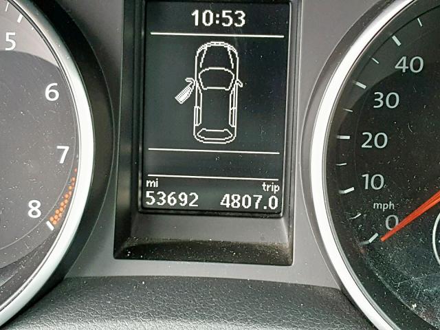 WVWDB7AJXDW122847 - 2013 VOLKSWAGEN GOLF SILVER photo 8