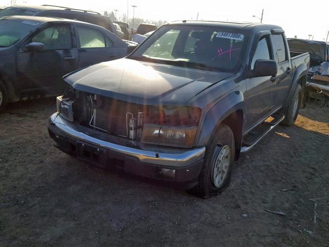 1GCDT136368170832 - 2006 CHEVROLET COLORADO BLUE photo 2