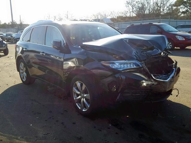 5FRYD4H98GB020251 - 2016 ACURA MDX ADVANC BLACK photo 1