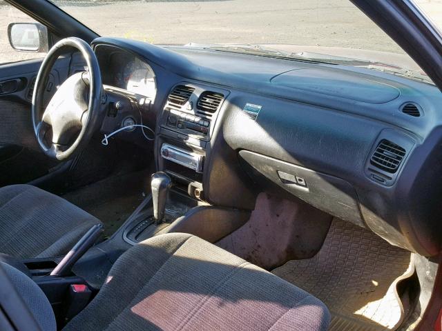 4S3BK4358W7319261 - 1998 SUBARU LEGACY L RED photo 5