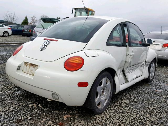 3VWCA21C1XM414617 - 1999 VOLKSWAGEN NEW BEETLE Weiß Foto 4