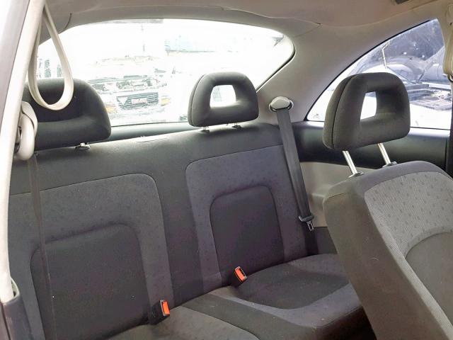 3VWCA21C1XM414617 - 1999 VOLKSWAGEN NEW BEETLE Weiß Foto 6