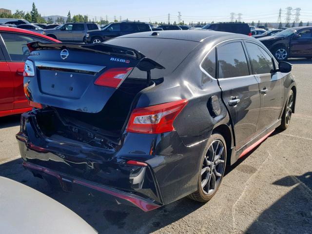 3N1CB7AP7HY288857 - 2017 NISSAN SENTRA SR BLACK photo 4