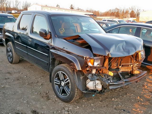 5FPYK1F73EB010626 - 2014 HONDA RIDGELINE BLACK photo 1