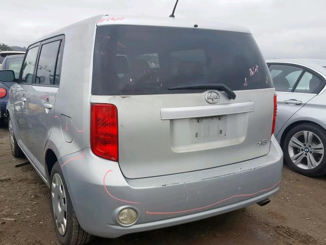 JTLKE50E291091576 - 2009 TOYOTA SCION XB Күміс фото 3