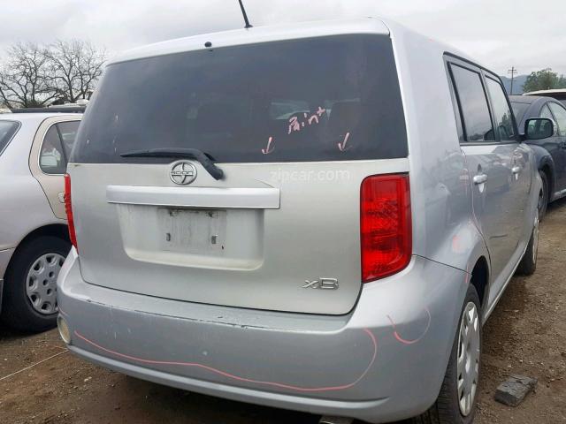 JTLKE50E291091576 - 2009 TOYOTA SCION XB Күміс фото 4