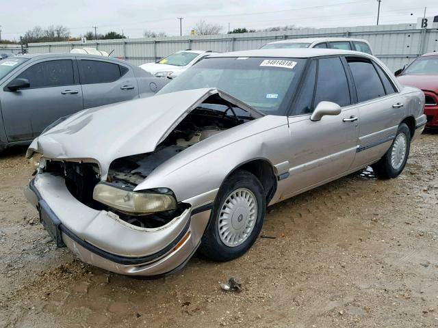 1G4HP52K6VH423986 - 1997 BUICK LESABRE CU SILVER photo 2