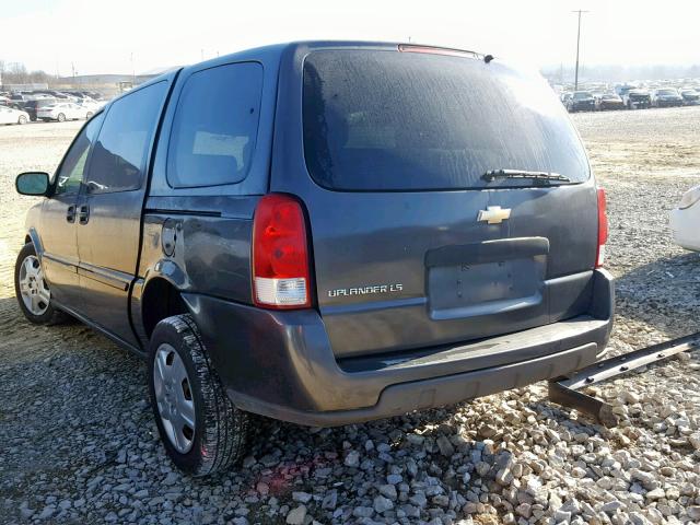 1GNDV23W68D123845 - 2008 CHEVROLET UPLANDER L ნაცრისფერი ფოტო 3
