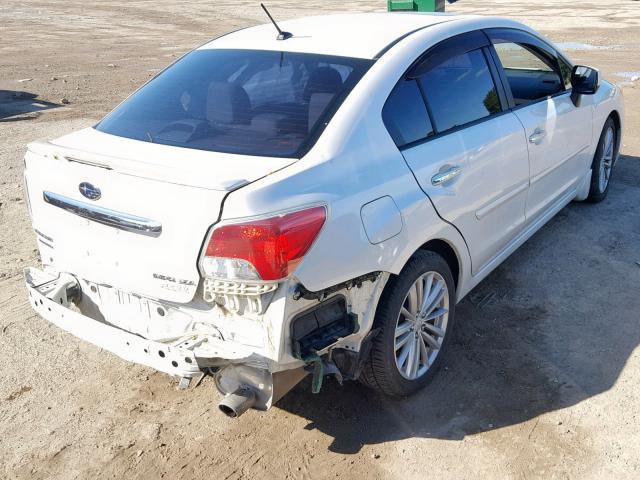 JF1GJAH63CH029157 - 2012 SUBARU IMPREZA LI WHITE photo 4