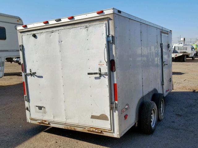 1WF200F22B7039300 - 2011 WELLS CARGO TRAILER WHITE photo 4