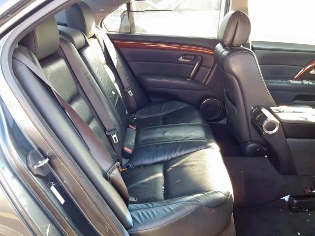 JH4KB16505C004050 - 2005 ACURA RL GRAY photo 6