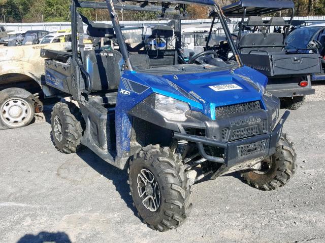 4XAUH9EA9EG866558 - 2014 POLARIS RANGER 900 BLUE photo 1