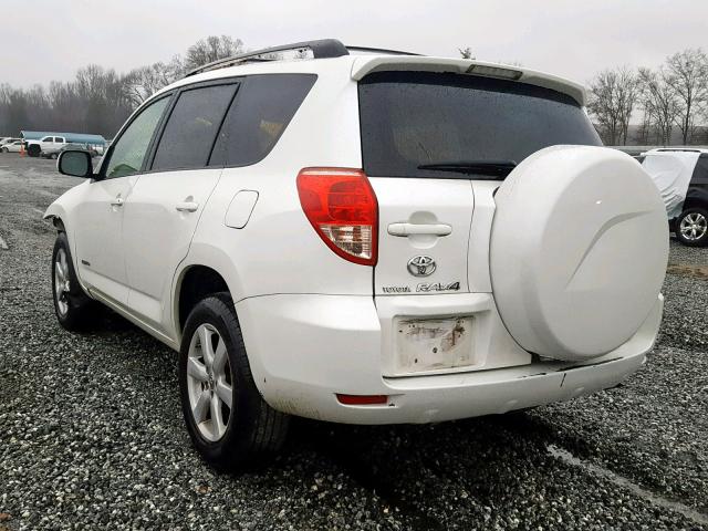 JTMBD31VX75105117 - 2007 TOYOTA RAV4 LIMIT WHITE photo 3