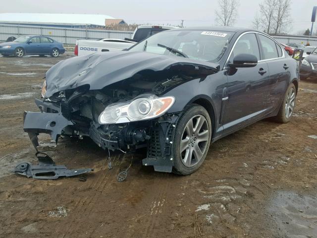 SAJWA0FA6AHR55736 - 2010 JAGUAR XF LUXURY BLACK photo 2