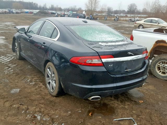 SAJWA0FA6AHR55736 - 2010 JAGUAR XF LUXURY BLACK photo 3