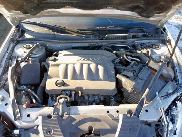 2G1WB5E35G1185237 - 2016 CHEVROLET IMPALA LIM SILVER photo 7