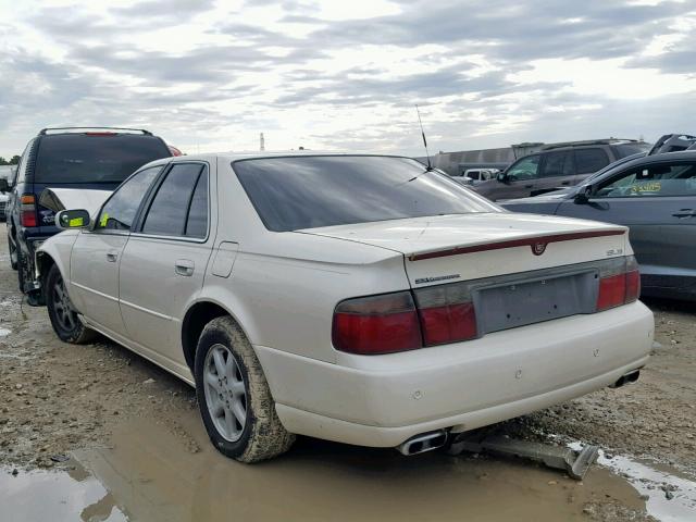 1G6KS54Y52U267522 - 2002 CADILLAC SEVILLE SL WHITE photo 3