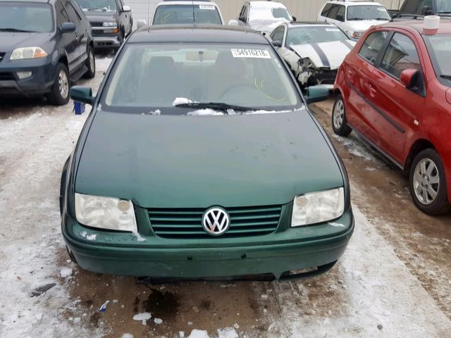 3VWSA29M9XM029959 - 1999 VOLKSWAGEN JETTA GLS GREEN photo 7