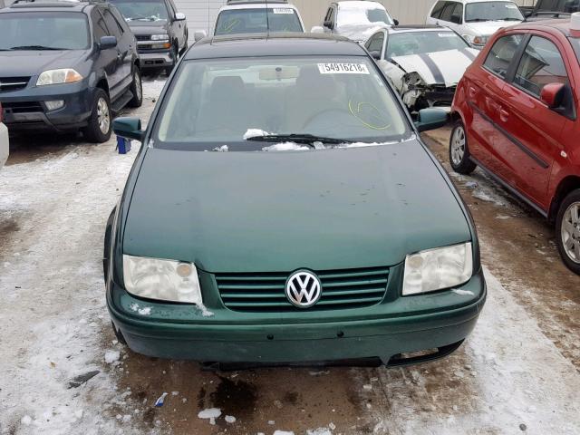 3VWSA29M9XM029959 - 1999 VOLKSWAGEN JETTA GLS GREEN photo 9