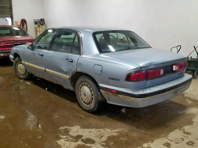 1G4HP52K4TH441447 - 1996 BUICK LESABRE CU BLUE photo 3