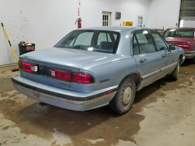 1G4HP52K4TH441447 - 1996 BUICK LESABRE CU BLUE photo 4