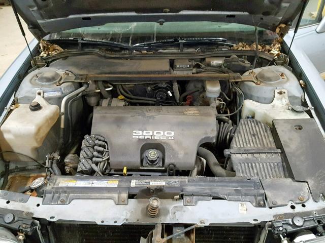 1G4HP52K4TH441447 - 1996 BUICK LESABRE CU BLUE photo 7