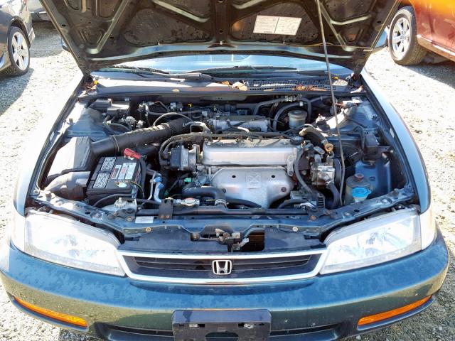 1HGCD5681VA177204 - 1997 HONDA ACCORD VAL GREEN photo 7