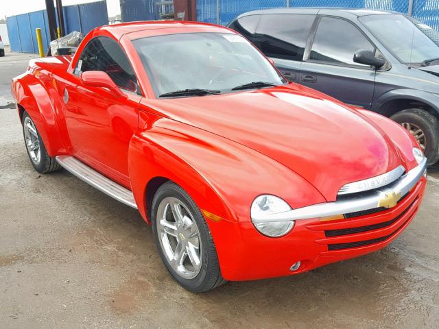 1GCES14P64B110851 - 2004 CHEVROLET SSR RED photo 1