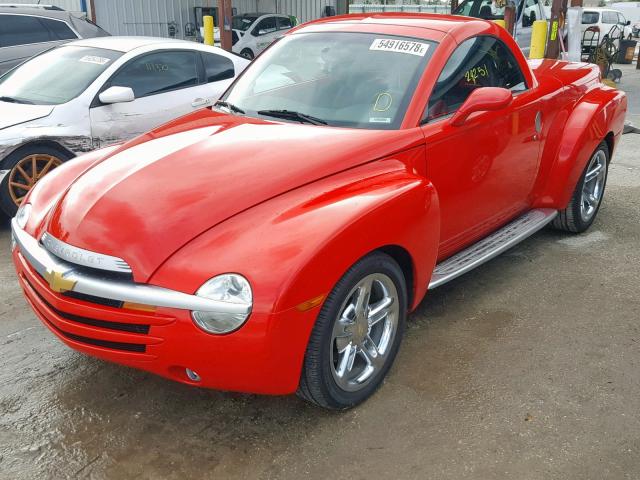 1GCES14P64B110851 - 2004 CHEVROLET SSR 红色 照片 2