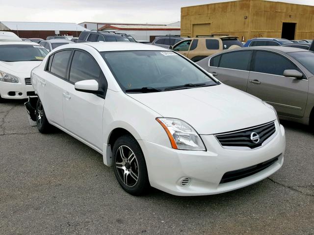 3N1AB6AP8AL601919 - 2010 NISSAN SENTRA 2.0 WHITE photo 1