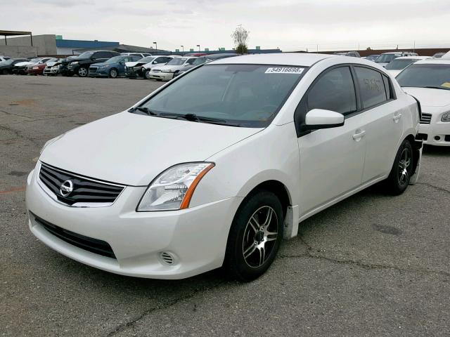 3N1AB6AP8AL601919 - 2010 NISSAN SENTRA 2.0 WHITE photo 2