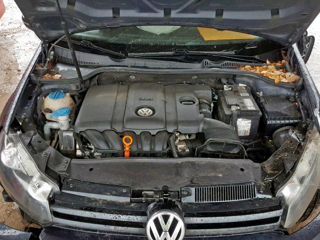 WVWDA7AJ2BW331001 - 2011 VOLKSWAGEN GOLF 蓝色 照片 7