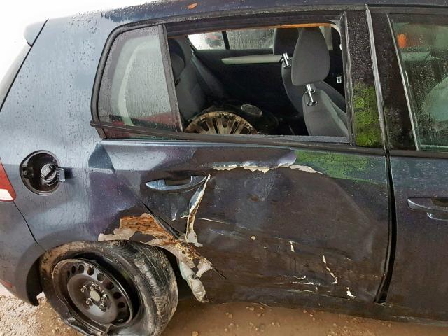 WVWDA7AJ2BW331001 - 2011 VOLKSWAGEN GOLF 蓝色 照片 9