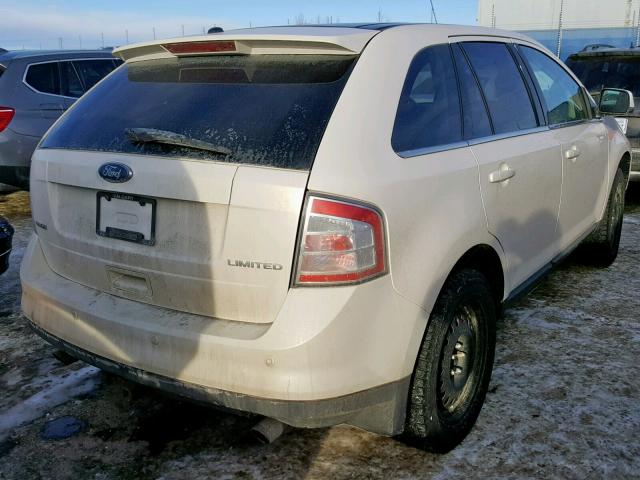 2FMDK39C48BA08232 - 2008 FORD EDGE LIMIT WHITE photo 4