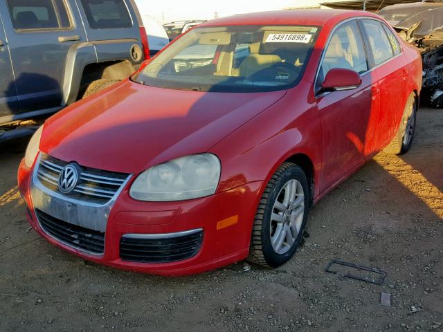 3VWAL71K49M030422 - 2009 VOLKSWAGEN JETTA TDI RED photo 2