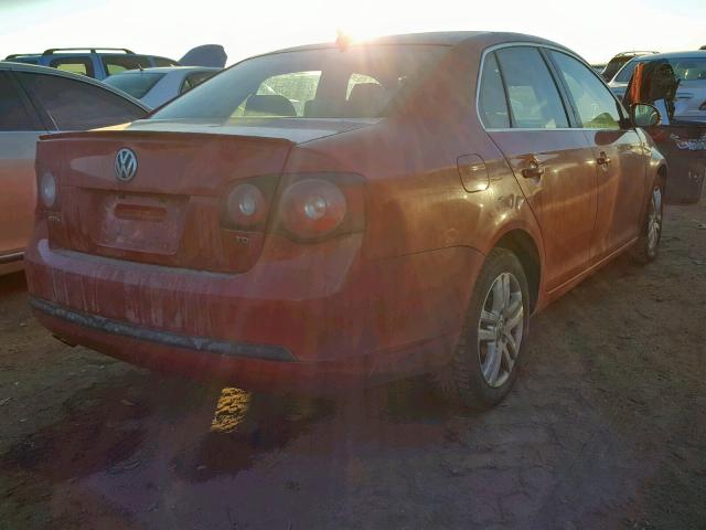 3VWAL71K49M030422 - 2009 VOLKSWAGEN JETTA TDI RED photo 4