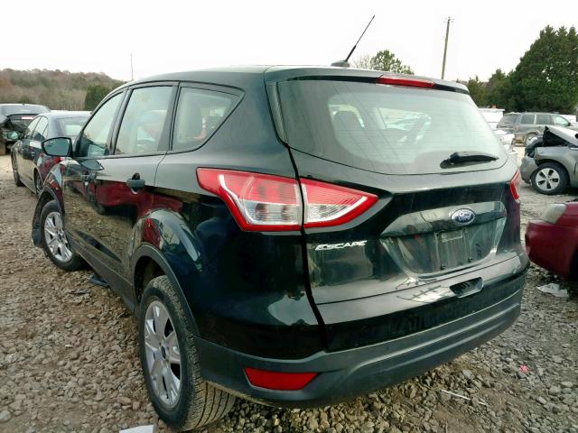 1FMCU0F79DUC84471 - 2013 FORD ESCAPE S BLACK photo 3