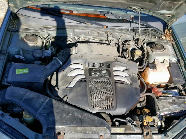 4S3BH806847615431 - 2004 SUBARU LEGACY OUT GREEN photo 7