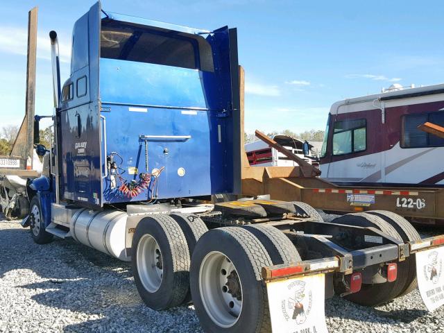 2HSCNAPR57C431923 - 2007 INTERNATIONAL 9400 9400I BLUE photo 3