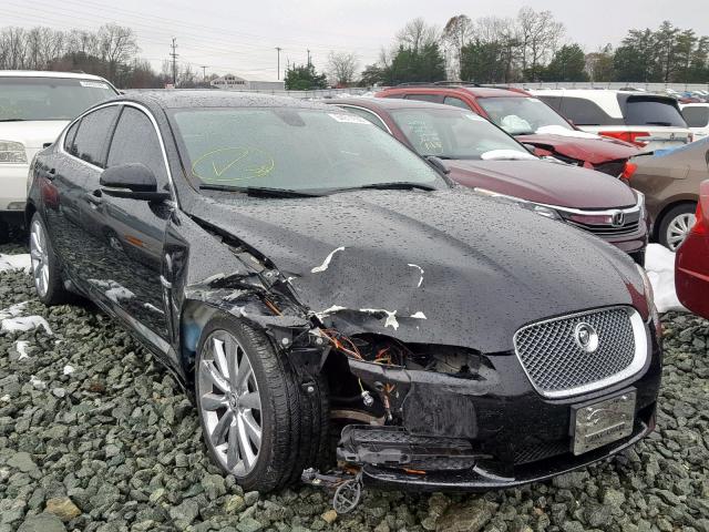 SAJWA0FA7AHR61741 - 2010 JAGUAR XF LUXURY BLACK photo 1