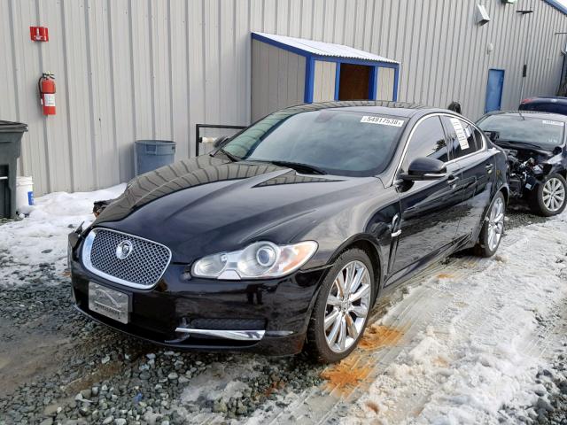 SAJWA0FA7AHR61741 - 2010 JAGUAR XF LUXURY BLACK photo 2