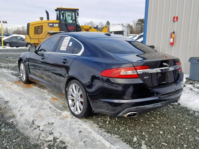 SAJWA0FA7AHR61741 - 2010 JAGUAR XF LUXURY BLACK photo 3