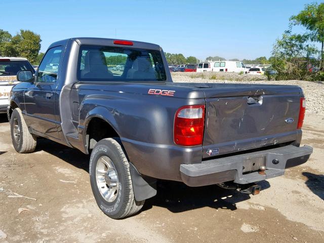 1FTYR10U24PB30571 - 2004 FORD RANGER GRAY photo 3