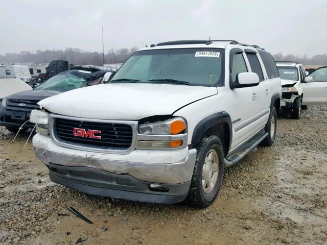 3GKEC16Z55G140903 - 2005 GMC YUKON XL C WHITE photo 2