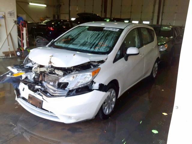 3N1CE2CP7EL391129 - 2014 NISSAN VERSA NOTE WHITE photo 2