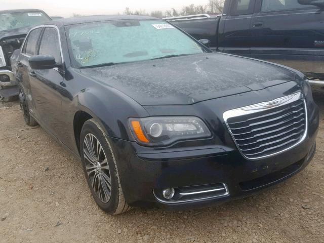 2C3CCAGG8DH733190 - 2013 CHRYSLER 300 V6 BLACK photo 1