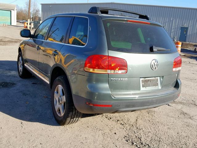 WVGZG77L85D037742 - 2005 VOLKSWAGEN TOUAREG 3. GREEN photo 3